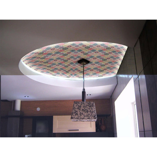 1413 Sloan Kalamkari Cork Sheet Laminates 8 ft x 2 ft 1.25mm Thickness - I for Interior. Latest kalamkari designs. Laminates at best price. Kalamkari laminates near me.