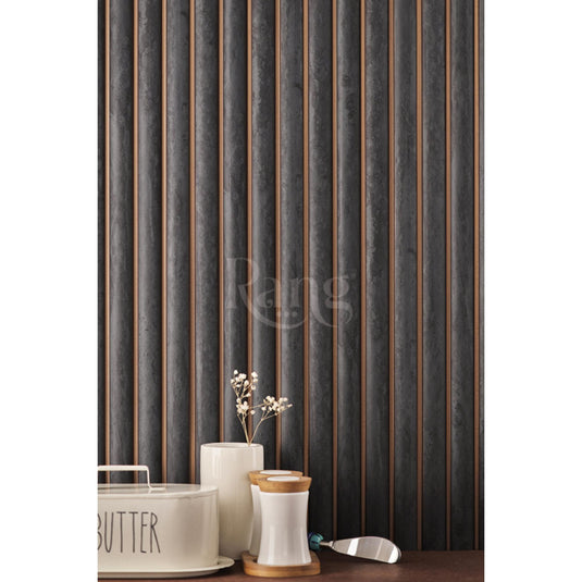 The Rang Groove EarthRG 5222 Decorative Rafter, measuring 9 ft x 5 inches, is eco-friendly, waterproof, anti-moth, and formaldehyde-free. This premium product is available at IFI - Trusted Interior Materials store, located in Karnataka, Bangalore. IFI offers the best price at wholesale rates, making it the go-to choice for high-quality interior materials. Find the latest designs in Rang Groove Earth Charcoal Wall Panels and Decorative rafters for all your home and office interior needs.