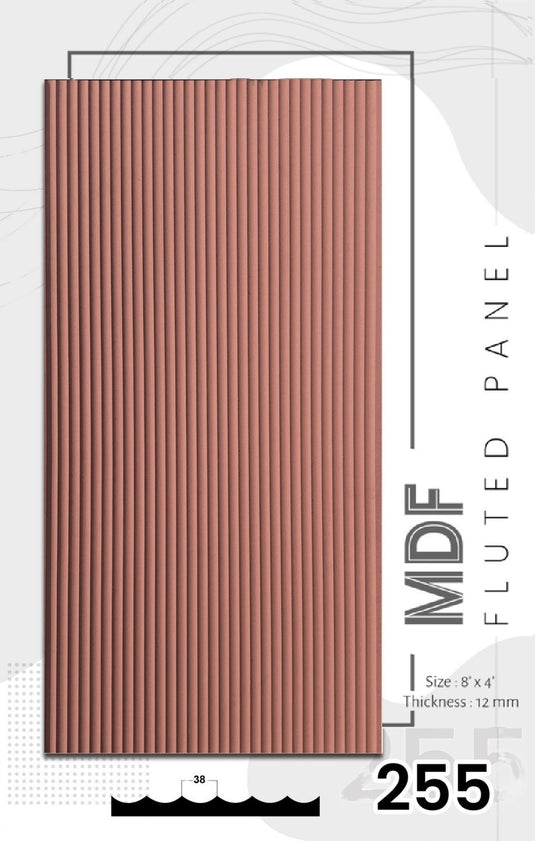 255 Sterlina MDF Wall Panels 12 mm thickness and 8 x 4 Feet - I for Interior