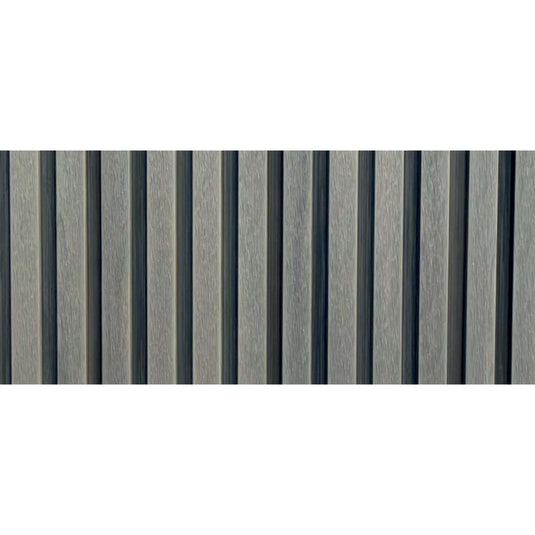 Meraki 02 Smoke Grey Exterior Louver| 9 ft X 6 inches | 26 mm thickness 26 mm Rafters. Meraki Exterior Louvers. Exterior Rafters and Louvers near me. Latest Rafter Designs. Louvers and Rafters in Bangalore. 02 Smoke Grey Offers best price at wholesale rate. Building Material Supply, Home Interior Depot, Euro Pratik, Gala, Rang, Khidkihomes, Youcraft, Frikly, IBO.