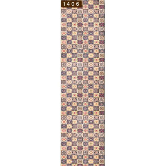 1406 Sloan Kalamkari Cork Sheet Laminates 8 ft x 2 ft 1.25mm Thickness - I for Interior. Latest kalamkari designs. Laminates at best price. Kalamkari laminates near me. 
