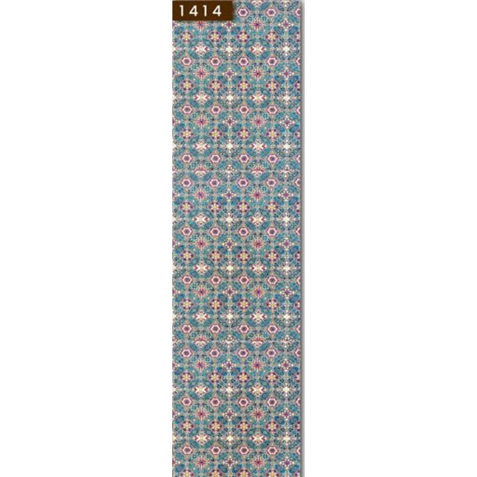 1414 Sloan Kalamkari Cork Sheet Laminates 8 ft x 2 ft 1.25mm Thickness - I for Interior. Latest kalamkari designs. Laminates at best price. Kalamkari laminates near me. 