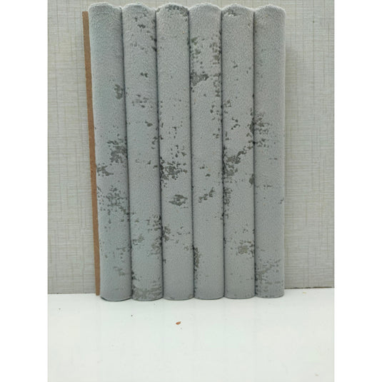 Sutton 1916 Light Gray Without Mirror Finish Premium Fabric Rafter | 8 ft X 5.3 inch | 20 mm Thickness
