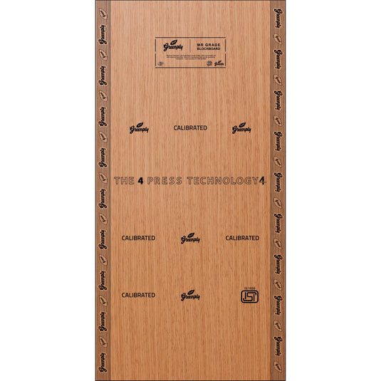 Green Gold MR Plywood Size 8 Ft x 4 Ft(2440 MM x 1220 MM) Thickness 6 MM | Greenply