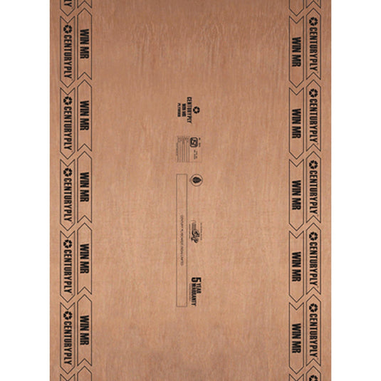 Century Win-MR Plywood Size 8 Ft x 4 Ft(2440 MM x 1220 MM) Thickness 6 MM